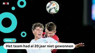 Slechtste voetbalteam ter wereld wint een wedstrijd