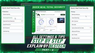 How to Boost PC performance using Quick Heal Total Security | Bestech Guide | Part - 4