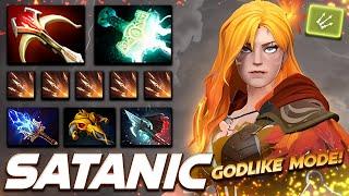 Satanic Windranger Godlike Mode - Dota 2 Pro Gameplay [Watch & Learn]