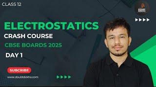 Electrostatics Chapter 1 | CBSE Physics Crash Course @kameshwaraminstitute9233