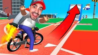 تحدي القفزة العالية بالدراجة - Bike hop