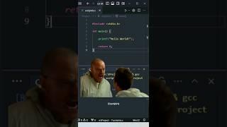 Hello World in C Programming Language  #coding #programming #shorts #ai