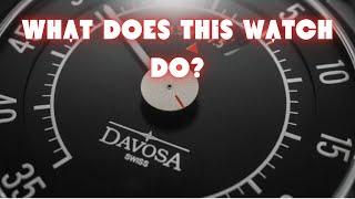 What does this Watch do? - Davosa Newton Speedometer Review