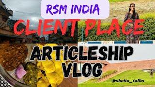 CA Articleship Vlog at client place|| #ca #Articleship #aspirant #vlog