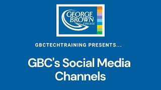 GBC's Social Media Channels