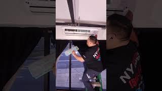 HOW TO CLEAN A MINI SPLIT FILTERS #minisplit #filters #cleaning