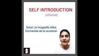 SELF INTRODUCTION IN FRENCH #ajfrancais #alikajain #leaenfrenchavecmoi #name #yourself #introduction