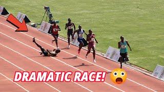 Insane! Wanyonyi Trips and Falls in 800m Semifinal || Paris Olympics Games Trials 2024