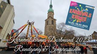 Karnevalskirmes Dortmund 2023 - Rundgang & Impressionen