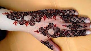 Most Stylish and Beautiful Arabic Mehndi Designs by sadia henna|New Easy Simple Henna Mehndi Designs