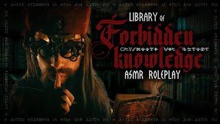 Librarian ASMR Roleplay | Whispered Page Turning, Writing Sounds, & Relaxing Library Ambience