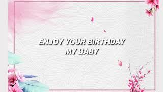 Birthday Girl - Jeif Annie ( Lyrics )