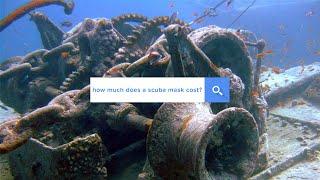 how much does a scuba mask cost? | Google Answered | @simplyscuba