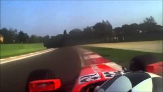 Onboard with Gary Hauser (Dallara GP2) - Imola 2012