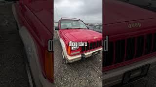 Auction XJ Jeep Cherokee Country - A Future Classic?