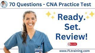 🩺 70 CNA Practice Questions - Ready. Set. Review! 