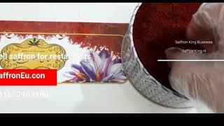 Sell saffron for restaurants