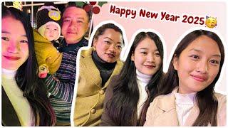 Happy New year 2025 🫶| Dinner with my small family️| @sapanaprasantgurung ||Vlog 5||