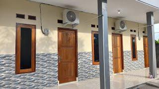 REVIEW RUMAH KONTRAKAN PAKE AC HARGA SEWANYA SEGINI | RUMAH KOS NYAMAN ANTI GERAH