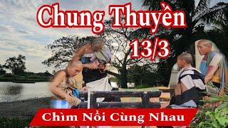 Hình ảnh đoàn kết sư Minh Tuệ với huynh đệ của mình CHUNG THUYỀN NỔI CÙNG NỔI CHÌM CÙNG CHÌM 13/3