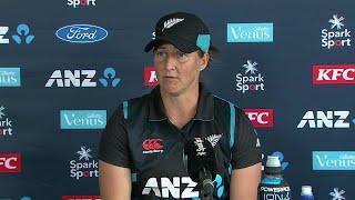 Sophie Devine Media Conference Sir John Davies Oval | T20I 3 | WHITE FERNS v Bangladesh