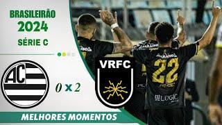 Athletic 0 x 2 Volta Redonda| série C 2024 | GOLS e MELHORES Momentos | Futebol NORTISTA é aqui