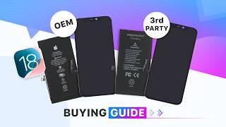 iOS18.1 Screen and Battery Buying Guide-What You Need to Know