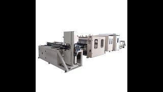 Automatic glue lamination small toilet paper making machine production line