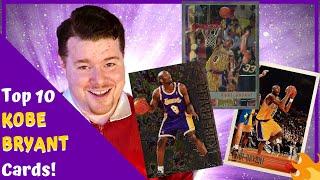 Top 10 Kobe Bryant Cards from the 90s! | Rare & Valuable Kobe Bryant Cards [S3 E22]