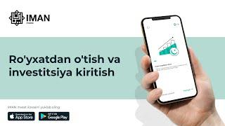 IMAN Invest - ro'yxatdan o'tish va investitsiya kiritish