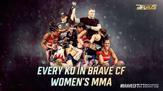 Women's Day Special | Every KO in BRAVE CF Women's MMA | BRAVE TV