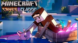 МАЙНКРАФТ: ПЕЩЕРЫ, ГОРЫ, АКСОЛОТЛИ ► MineCraft #2 Прохождение