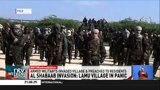 Tension in Lamu after heavily armed people believed to be Al Shabaab militants invaded the area