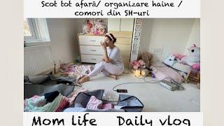 Daily vlog🫶 Organizez toate hainele / comori găsite în SH-uri