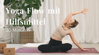 30 Min. (Anfänger) Yoga gegen Rückenschmerzen | Verwendung von Hilfsmittel