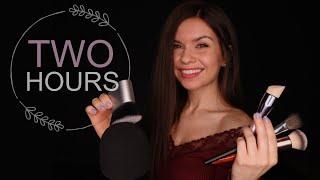 ASMR • 2 HOURS Intense Mic Brushing for Sleep // No Talking [PART 2]