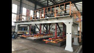 Non-asbestos Corrugated fiber cement roof sheet machine