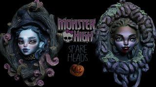 Spare Doll Head Halloween Art | Monster High