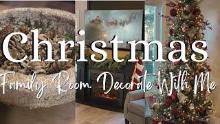 Christmas Decorate With Me 2024 | Christmas Tree and Living Room | Christmas Decorating Ideas