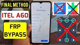 Itel A60, A60s Frp Bypass 2025 | App Not Open | Itel A662L, A662LM Google Account Remove