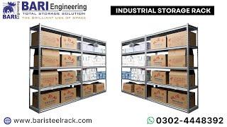 Easy To Assemble Boltless Rack | Storage Rack | Racks in Faisalabad | Racks Manufacturer 03024448392