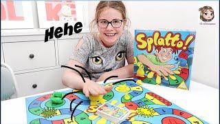 ICH MACH DICH PLATT!  Kinderspiel: Splatto! Knetmännchen vom Gegner zu Matschhauen hauen | Piatnik