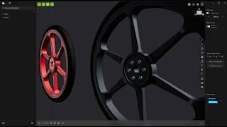 I Modeled a Bike Wheel in Plasticity | Timelapse