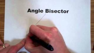 Angle Bisector Construction