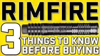 Suppressors 101: 3 Things to Know Before Buying a Rimfire .22LR Suppressor