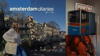 ma première fois à Amsterdam !! | girl's trip, photobooth et coffee shop