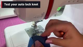 Isabelle auto lock function - Veritas sewing