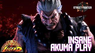 Street Fighter 6 | Noble (Akuma) is insane | High Level Play