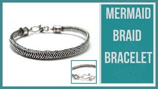 Mermaid Wire Braid Bracelet Tutorial - Beaducation.com