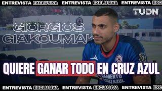 Giorgios Giakoumakis en EXCLUSIVA  El NUEVO KILLER de Cruz Azul, quiere ser CAMPEÓN | TUDN